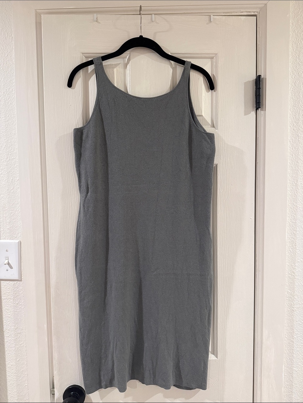 Worth Classic Sleeveless Olive-Charcoal Women's Above-the-knee Dress Size Medium